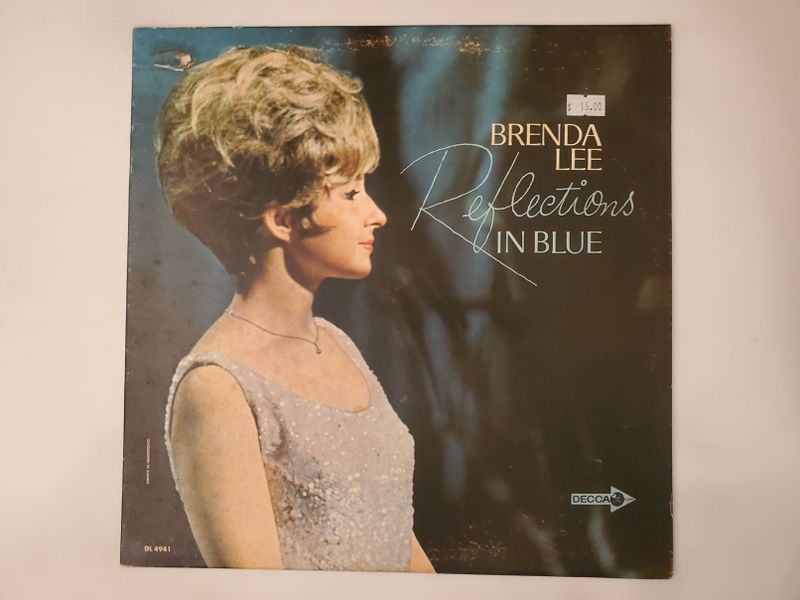 Brenda Lee Reflections in Blue vinyl record
